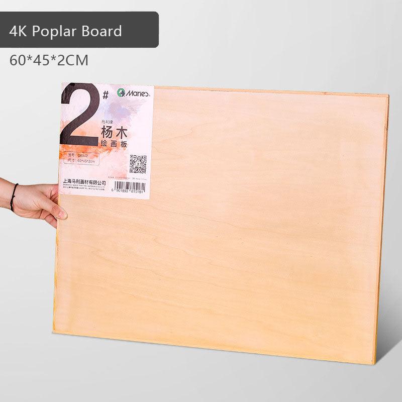 Moku Park Painting Board: 4K (60*45*2cm) Pappelhohlbrett
