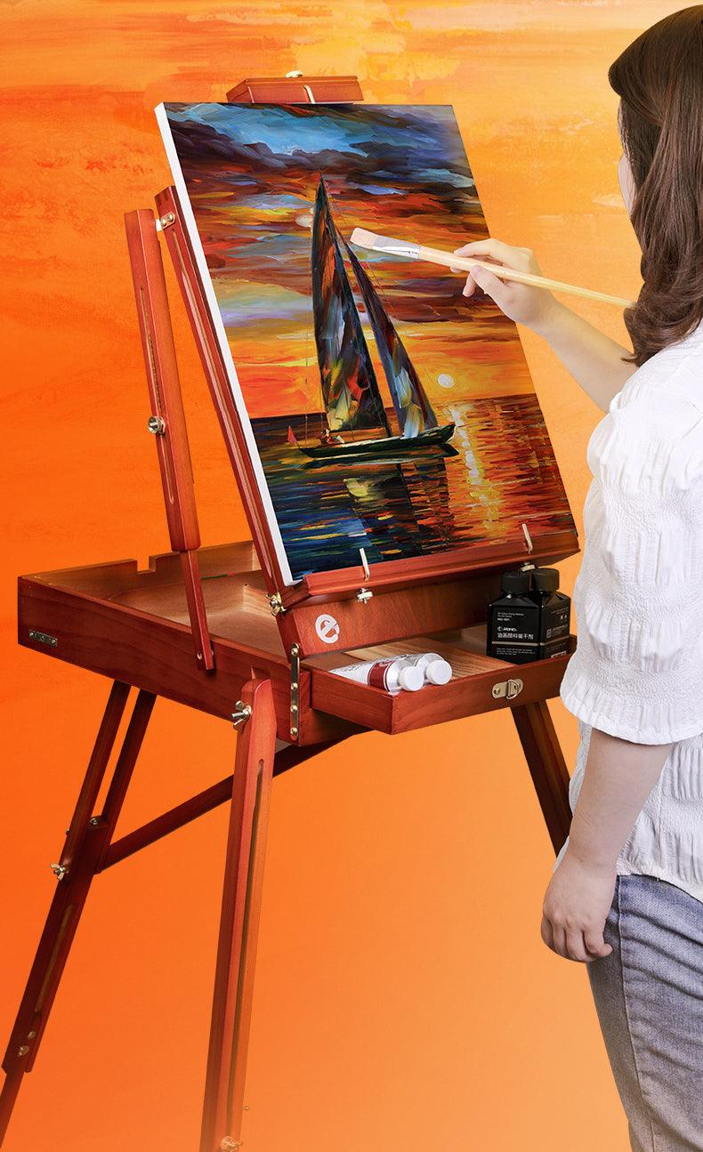 Moku Park Pine Französisch Box Easel