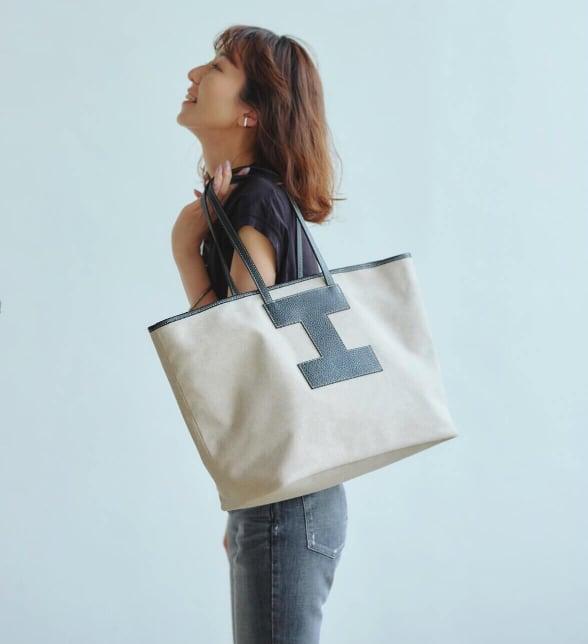 INA - Große Tragetasche in Canvas