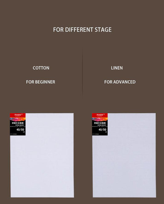 Moku Park Canvas Board: Leinen gestreckt Canvas-Wooden Frame