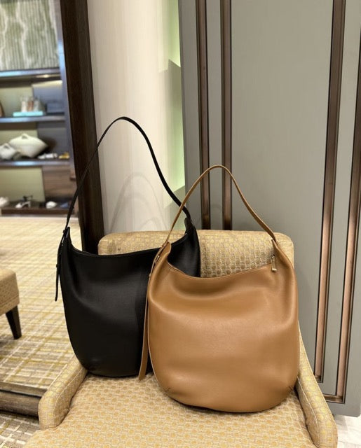 TROW Leder Große Kapazität Casual Tote Wanderlust Bag