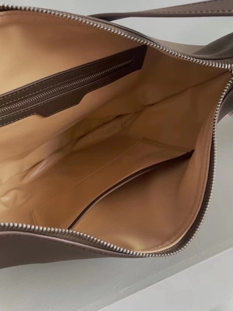 TROW Leder Große Kapazität Casual Tote Wanderlust Bag