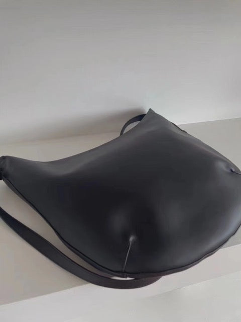 TROW Leder Große Kapazität Casual Tote Wanderlust Bag