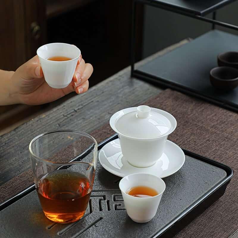 Nicht heißes Jade Tea Cup Set