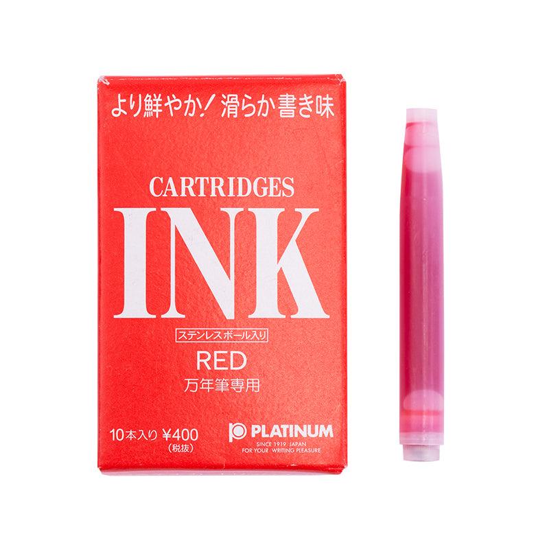Platin-Farbstoff-Patrone Tinte-Rot-1.2mlx10pcs/Packung