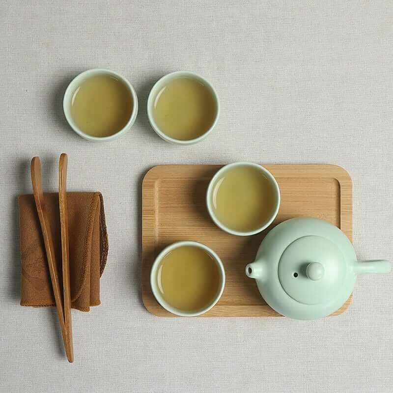 Tragbares Keramik Kung Fu Tee Set