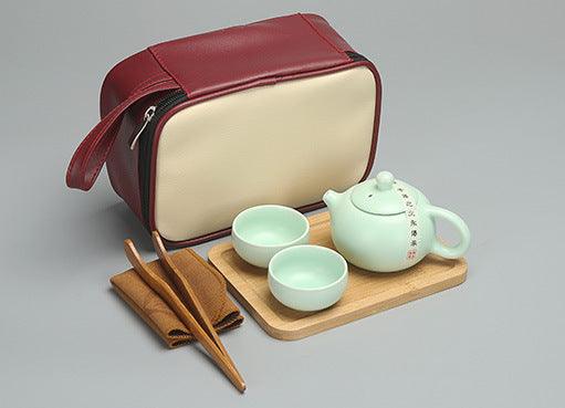 Tragbares Keramik Kung Fu Tee Set