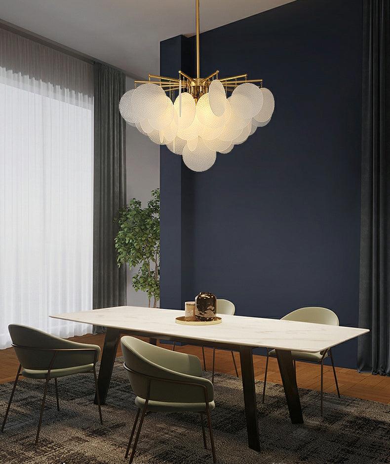 Postmoderner Glaswind Chime Handgemachter Kronleuchter / Pendelleuchte