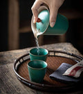 Pottery Glaze Travel Tea Set - 3 Stück