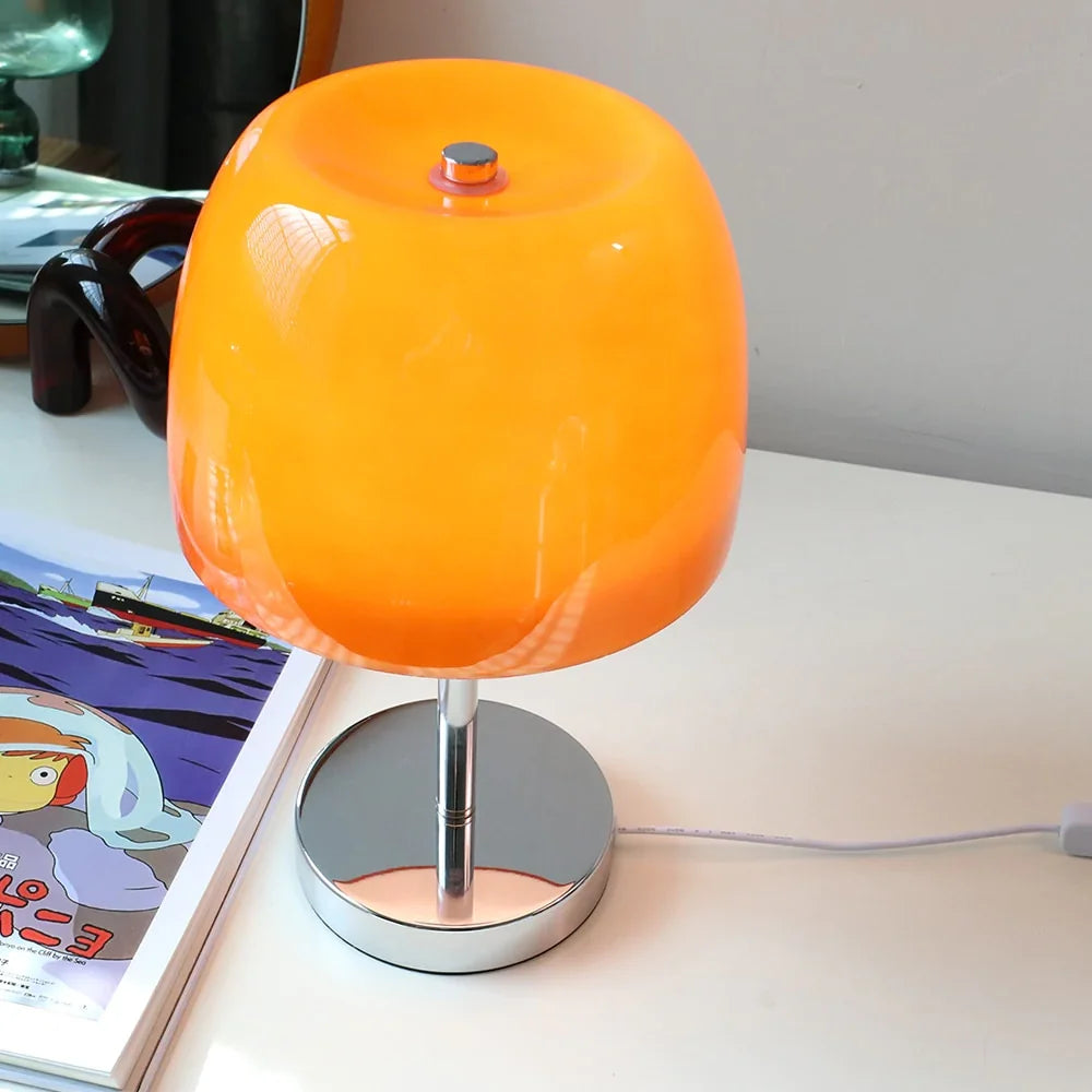 MP Lumiere Glastischlampe - Rundbasis