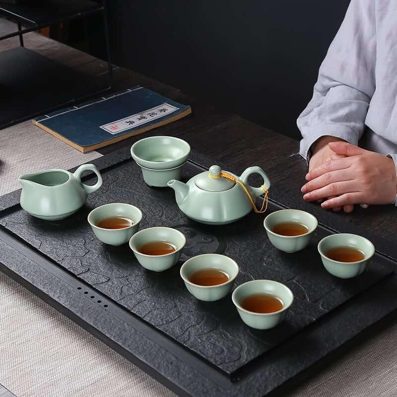 RU Kellerkeramik-Tee-Set - 10 Stück