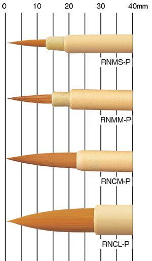 Sakura Nylon Round Brushes - für professionelles Design