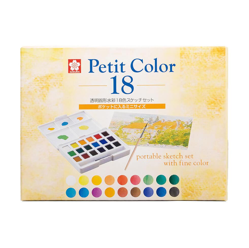 Sakura Petit Color Aquarell - Pinselsets