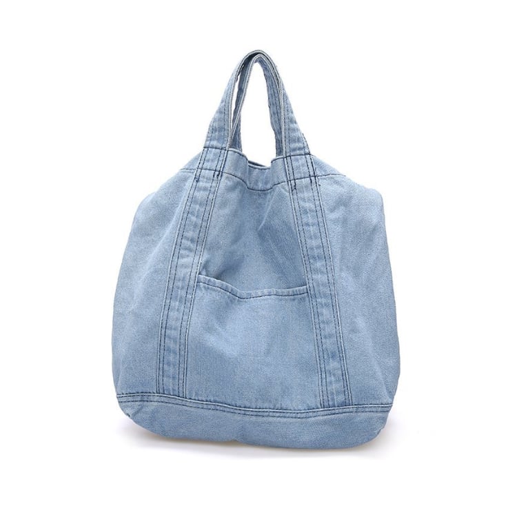 KIER Denim Hobo Bag | Schultertasche | Tragetasche