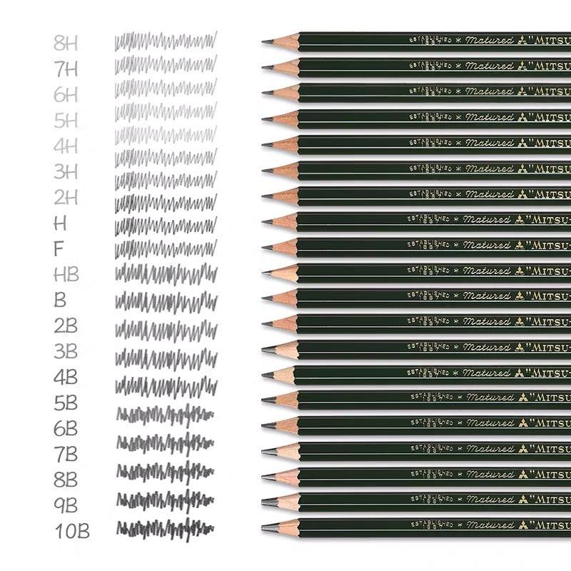 Uni 9800 Bleistift-12er-Set