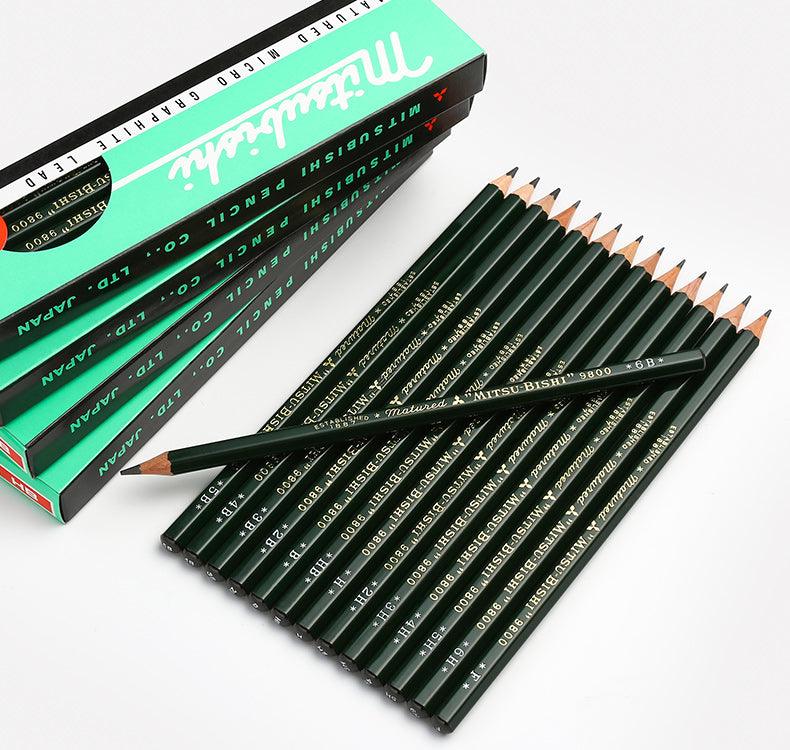Uni 9800 Bleistift-12er-Set