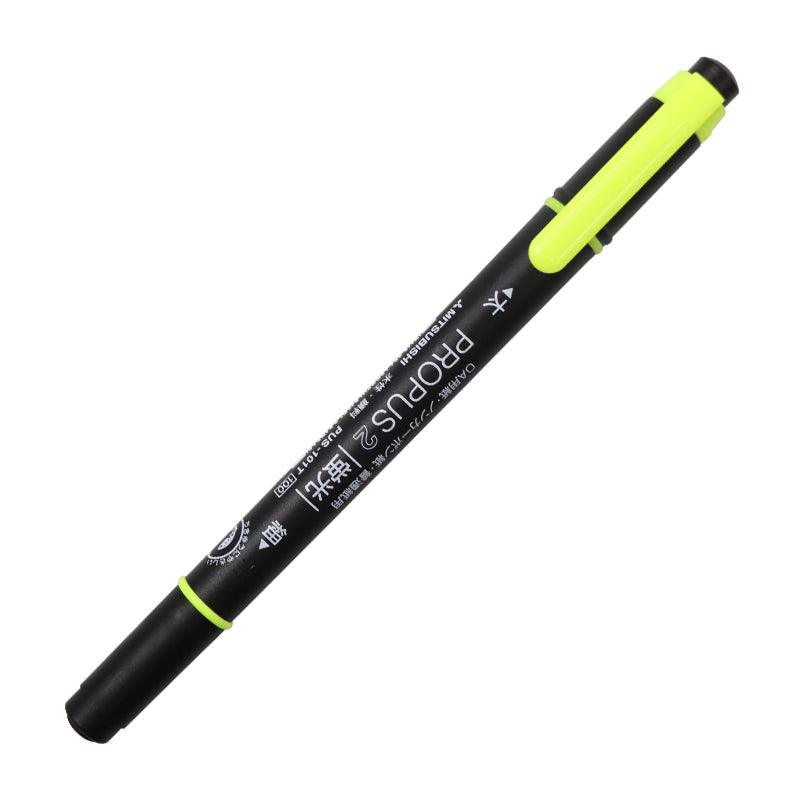 Uni Mitsubishi Propus 2 Doppelseitiger Highlighter