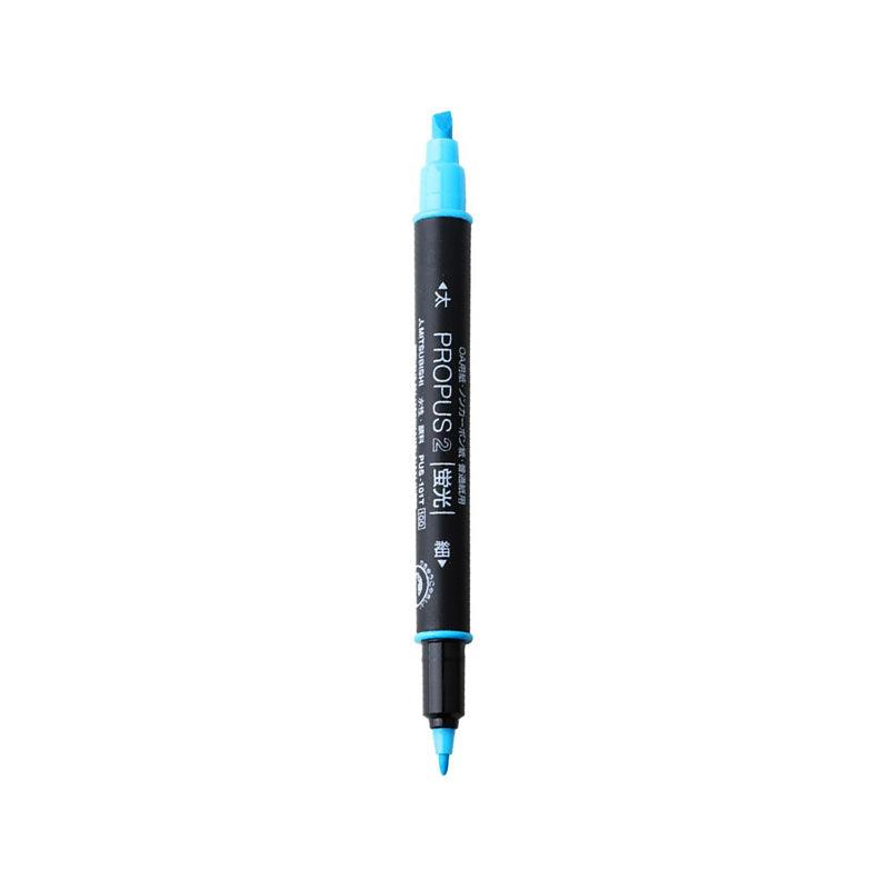 Uni Mitsubishi Propus 2 Doppelseitiger Highlighter