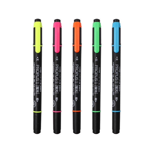 Uni Mitsubishi Propus 2 Doppelseitiger Highlighter