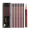 Uni Schreiben & Zeichnen Bleistift-12er-Set