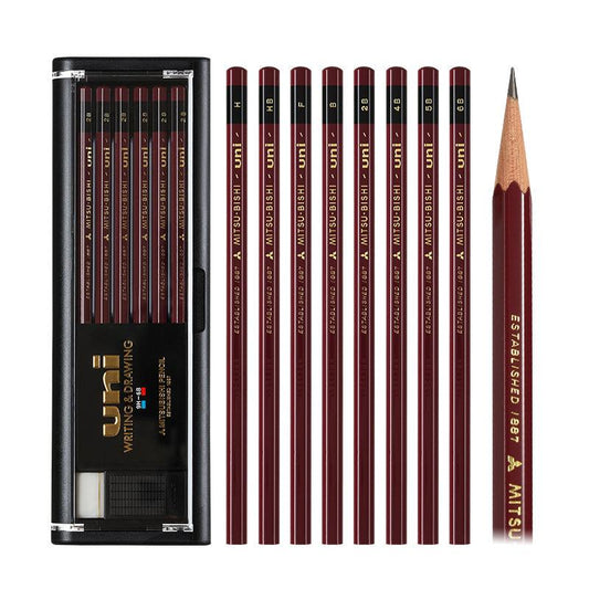 Uni Schreiben & Zeichnen Bleistift-12er-Set