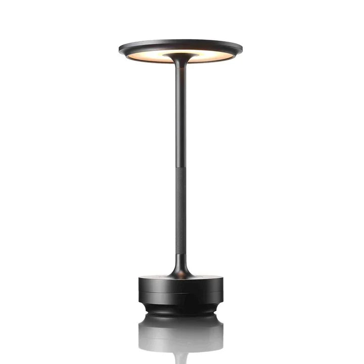 Japanische Umgebungsdrehung - Aluminium USB wiederaufladbare LED schnurlose Tischlampe