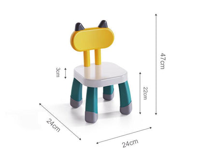 Wood Kids Multi-Use-Spiel und Lesen (80cm-Desk + 1 Stuhl)